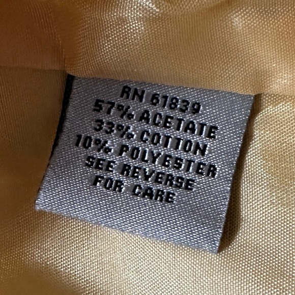 rickie freeman
TERI JON Dress w/ Crop Jacket yellow w/metallic Brocade size 6 - Picture 11 of 13